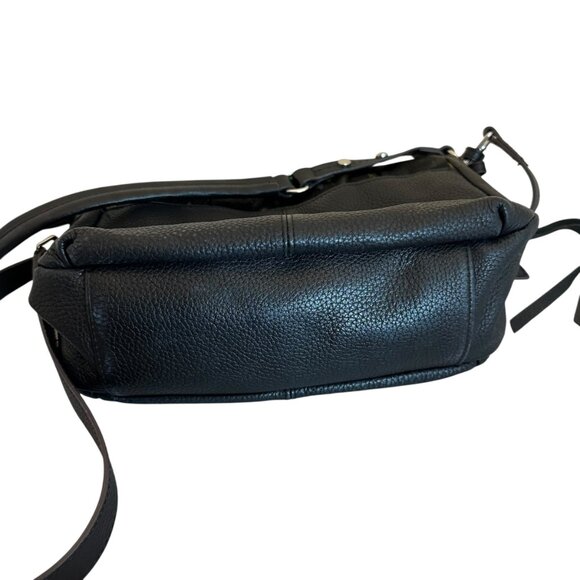 Aimee Kestenberg Genuine Fur Crossbody Purse Shoulder Bag Rainbow Speckle Print - Picture 7 of 13